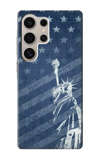 S3450 US Flag Liberty Statue Case Cover Custodia per Samsung Galaxy S24 Ultra