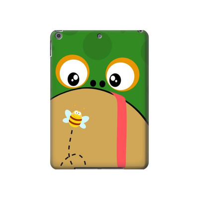 S2765 Frog Bee Cute Cartoon Case Cover Custodia per iPad 10.2 (2021,2020,2019), iPad 9 8 7