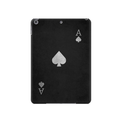 S3152 Black Ace of Spade Case Cover Custodia per iPad 10.2 (2021,2020,2019), iPad 9 8 7