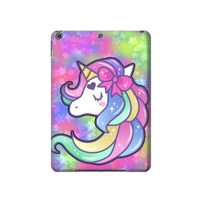 S3264 Pastel Unicorn Case Cover Custodia per iPad 10.2 (2021,2020,2019), iPad 9 8 7