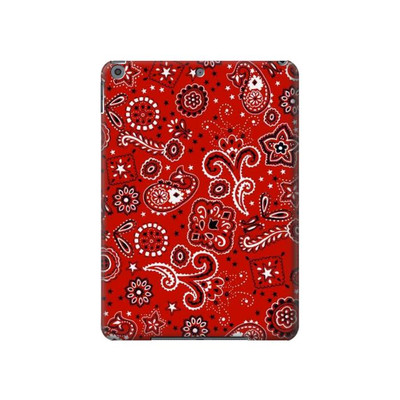 S3354 Red Classic Bandana Case Cover Custodia per iPad 10.2 (2021,2020,2019), iPad 9 8 7