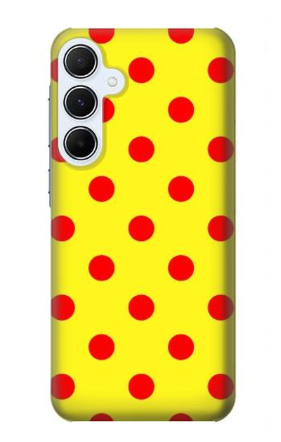 S3526 Red Spot Polka Dot Case Cover Custodia per Samsung Galaxy A55 5G