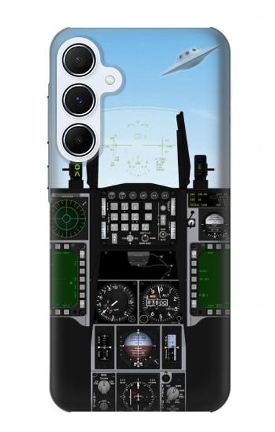 S3933 Fighter Aircraft UFO Case Cover Custodia per Samsung Galaxy A55 5G