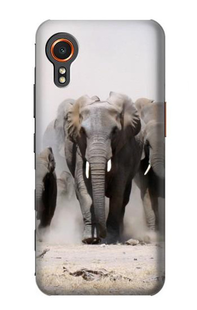 S3142 African Elephant Case Cover Custodia per Samsung Galaxy Xcover7