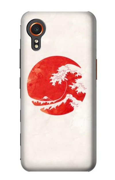 S3237 Waves Japan Flag Case Cover Custodia per Samsung Galaxy Xcover7