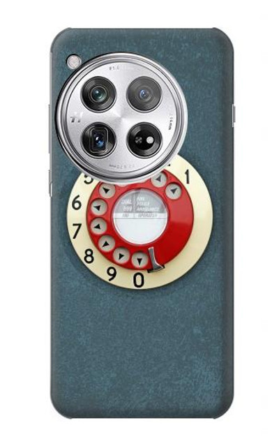 S1968 Rotary Dial Telephone Case Cover Custodia per OnePlus 12