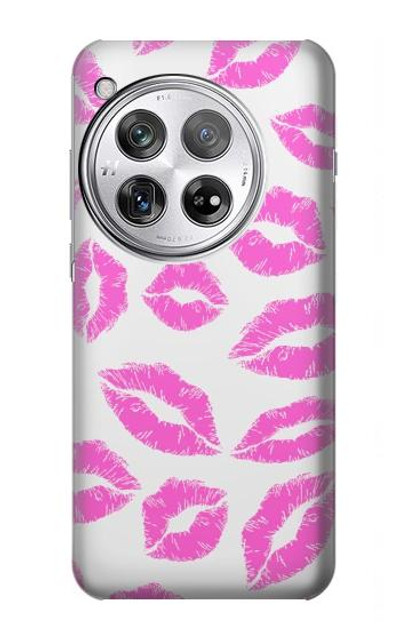 S2214 Pink Lips Kisses Case Cover Custodia per OnePlus 12