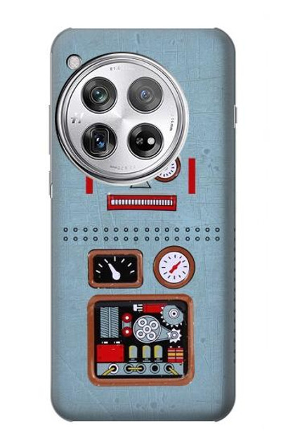 S3040 Retro Robot Toy Case Cover Custodia per OnePlus 12