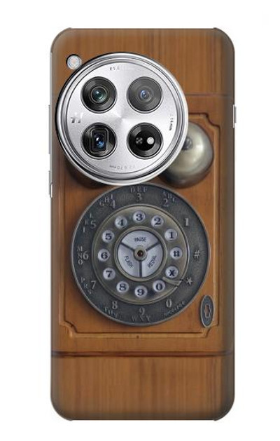 S3146 Antique Wall Retro Dial Phone Case Cover Custodia per OnePlus 12