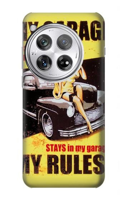 S3198 My Garage Pinup Girl Case Cover Custodia per OnePlus 12