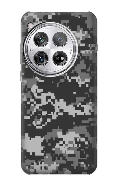 S3293 Urban Black Camo Camouflage Case Cover Custodia per OnePlus 12