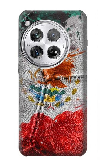 S3314 Mexico Flag Vinatage Football Graphic Case Cover Custodia per OnePlus 12