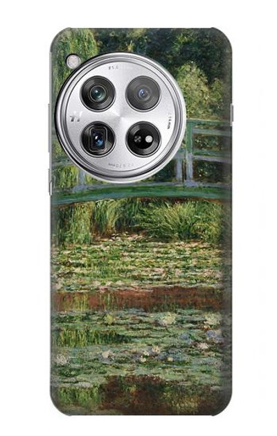 S3674 Claude Monet Footbridge and Water Lily Pool Case Cover Custodia per OnePlus 12