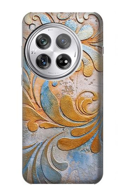 S3875 Canvas Vintage Rugs Case Cover Custodia per OnePlus 12