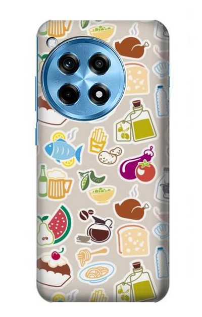 S2321 Food and Drink Seamless Case Cover Custodia per OnePlus 12R