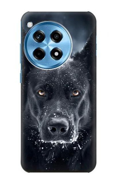 S3168 German Shepherd Black Dog Case Cover Custodia per OnePlus 12R