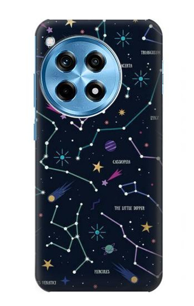 S3220 Star Map Zodiac Constellations Case Cover Custodia per OnePlus 12R