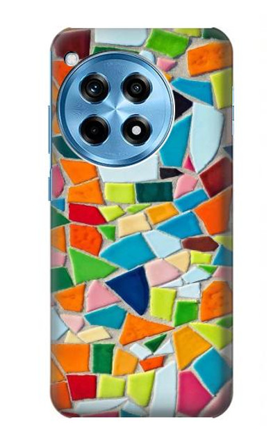 S3391 Abstract Art Mosaic Tiles Graphic Case Cover Custodia per OnePlus 12R