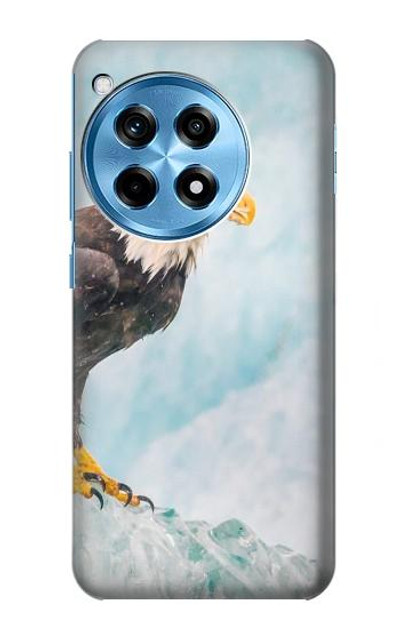 S3843 Bald Eagle On Ice Case Cover Custodia per OnePlus 12R