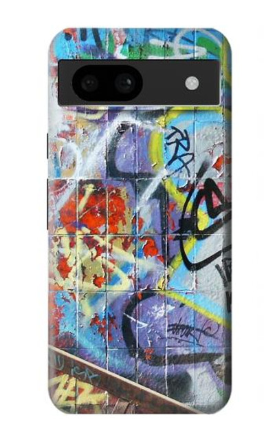 S0588 Wall Graffiti Case Cover Custodia per Google Pixel 8a