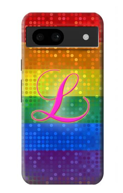 S2900 Rainbow LGBT Lesbian Pride Flag Case Cover Custodia per Google Pixel 8a