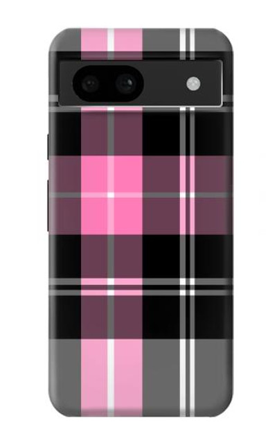 S3091 Pink Plaid Pattern Case Cover Custodia per Google Pixel 8a