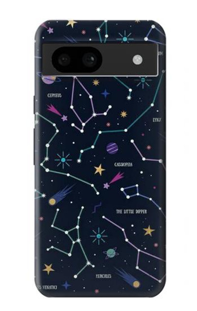 S3220 Star Map Zodiac Constellations Case Cover Custodia per Google Pixel 8a