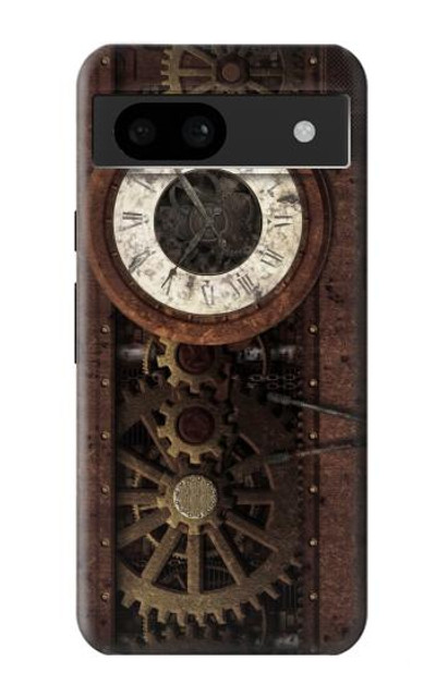 S3221 Steampunk Clock Gears Case Cover Custodia per Google Pixel 8a