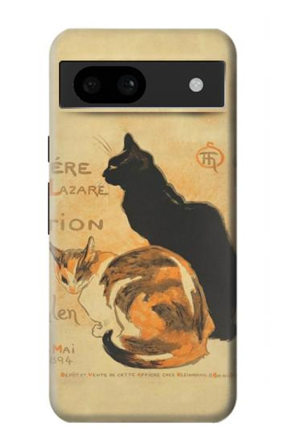 S3229 Vintage Cat Poster Case Cover Custodia per Google Pixel 8a