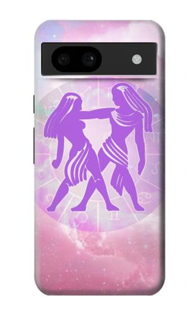 S3259 Zodiac Gemini Case Cover Custodia per Google Pixel 8a