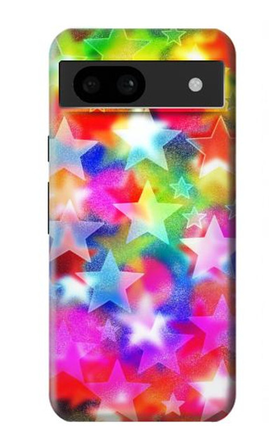 S3292 Colourful Disco Star Case Cover Custodia per Google Pixel 8a