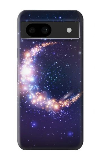 S3324 Crescent Moon Galaxy Case Cover Custodia per Google Pixel 8a