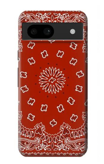S3355 Bandana Red Pattern Case Cover Custodia per Google Pixel 8a