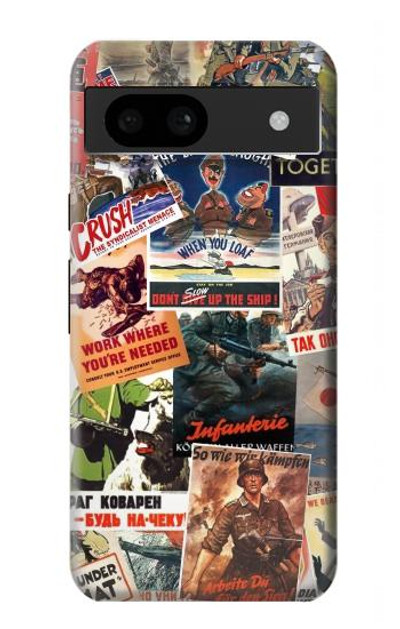 S3905 Vintage Army Poster Case Cover Custodia per Google Pixel 8a