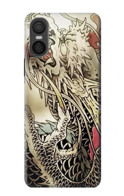 S0122 Yakuza Tattoo Case Cover Custodia per Sony Xperia 10 VI