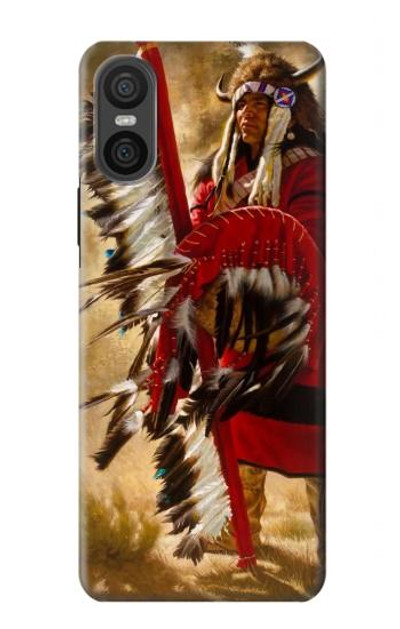 S0817 Red Indian Case Cover Custodia per Sony Xperia 10 VI S0817 Red Indian Case Cover Custodia per Sony Xperia 10 VI