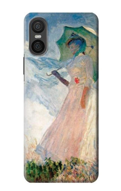 S0998 Claude Monet Woman with a Parasol Case Cover Custodia per Sony Xperia 10 VI S0998 Claude Monet Woman with a Parasol Case Cover Custodia per Sony Xperia 10 VI