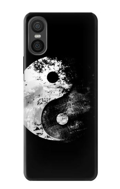 S1372 Moon Yin-Yang Case Cover Custodia per Sony Xperia 10 VI S1372 Moon Yin-Yang Case Cover Custodia per Sony Xperia 10 VI