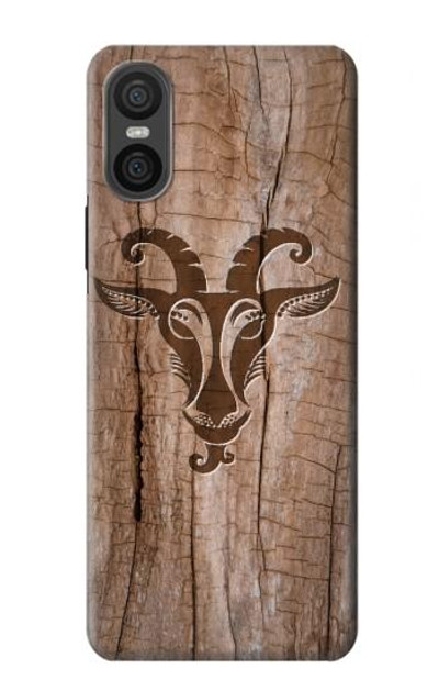 S2183 Goat Wood Graphic Printed Case Cover Custodia per Sony Xperia 10 VI