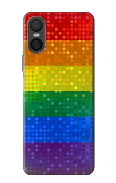 S2683 Rainbow LGBT Pride Flag Case Cover Custodia per Sony Xperia 10 VI