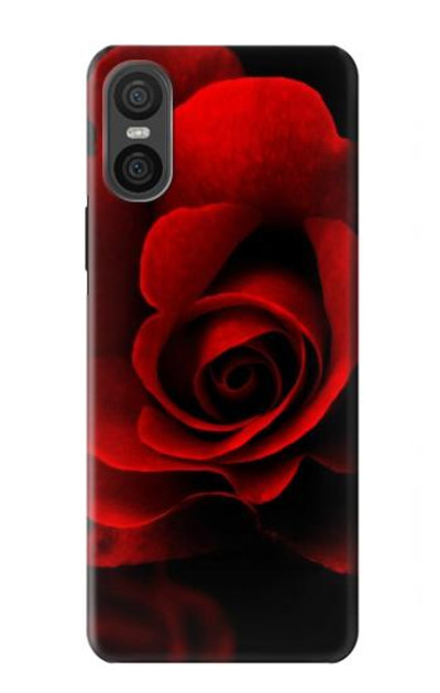 S2898 Red Rose Case Cover Custodia per Sony Xperia 10 VI