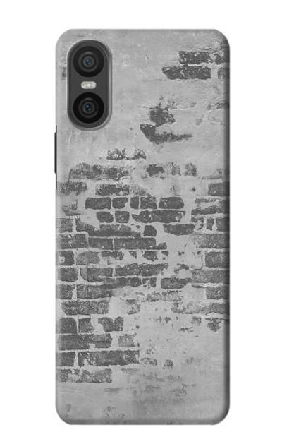 S3093 Old Brick Wall Case Cover Custodia per Sony Xperia 10 VI