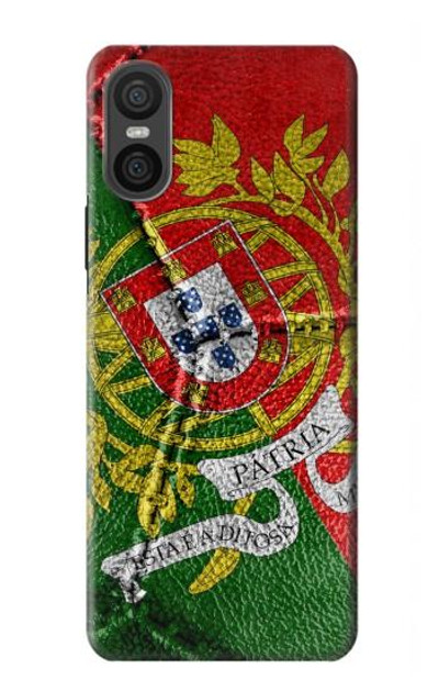 S3300 Portugal Flag Vintage Football Graphic Case Cover Custodia per Sony Xperia 10 VI