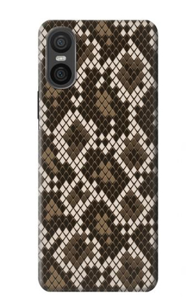 S3389 Seamless Snake Skin Pattern Graphic Case Cover Custodia per Sony Xperia 10 VI