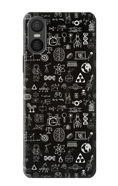 S3426 Blackboard Science Case Cover Custodia per Sony Xperia 10 VI S3426 Blackboard Science Case Cover Custodia per Sony Xperia 10 VI