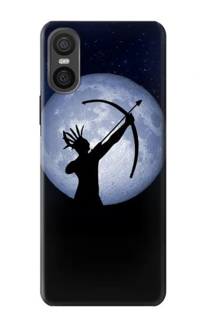 S3489 Indian Hunter Moon Case Cover Custodia per Sony Xperia 10 VI