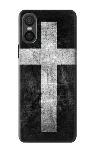 S3491 Christian Cross Case Cover Custodia per Sony Xperia 10 VI