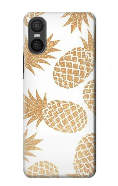 S3718 Seamless Pineapple Case Cover Custodia per Sony Xperia 10 VI