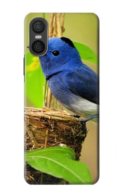 S3839 Bluebird of Happiness Blue Bird Case Cover Custodia per Sony Xperia 10 VI