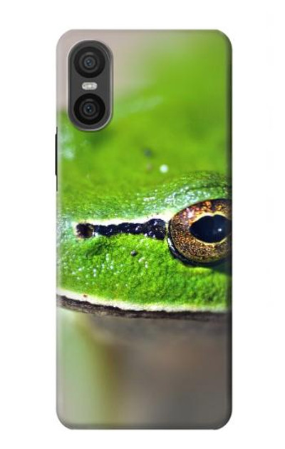 S3845 Green frog Case Cover Custodia per Sony Xperia 10 VI